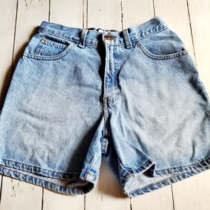 London Jeans Denim Shorts High Waisted Size 5